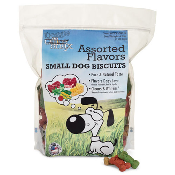 Doggie Biscuits, Assorted, 4 lb Bag