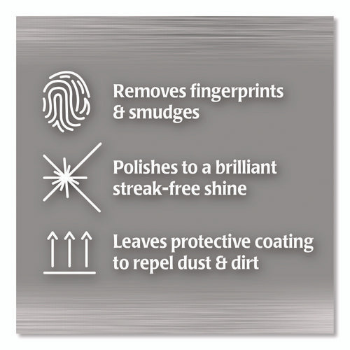 Stainless Steel Cleaner and Polish, Floral Scent, 22 oz Trigger Spray Bottle