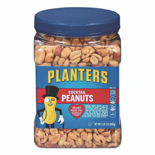 Cocktail Peanuts, Salted, 35 oz Canister Cocktail Peanuts, Salted, 35 oz Canister
