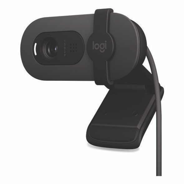 Brio 105 Business Webcam, 1920 pixels x 1080 pixels, 2 Mpixels, Black