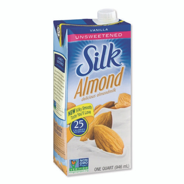 Almond Milk, Unsweetened Vanilla, 32 oz Aseptic Box Almond Milk, Unsweetened Vanilla, 32 oz Aseptic Box