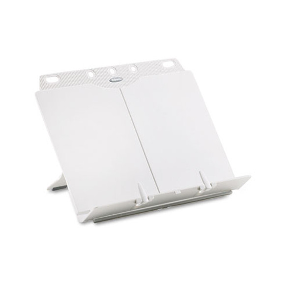 BookLift Copyholder, One Book/Pad Capacity, Plastic, Platinum