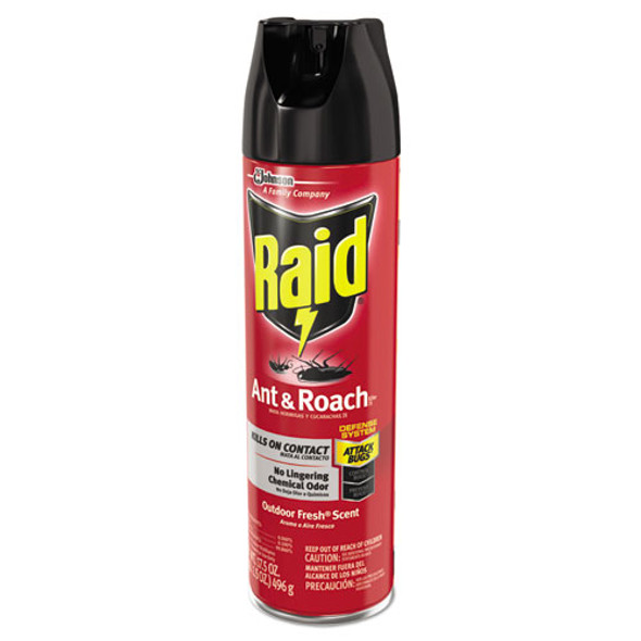 Ant and Roach Killer, 17.5 oz Aerosol Spray, Outdoor Fresh