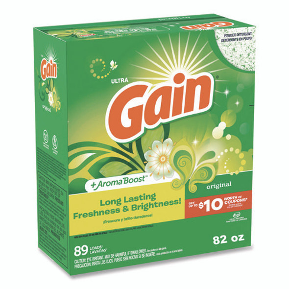 Powder Laundry Detergent, Original Scent, 82 oz Box, 3/Carton