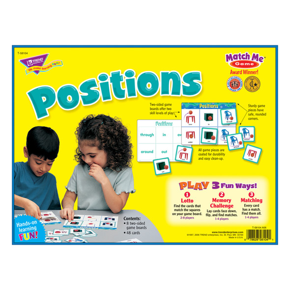 Positions Match Me® Games