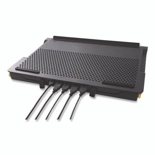 Chill Mat Plus with 4-Port Hub, Black