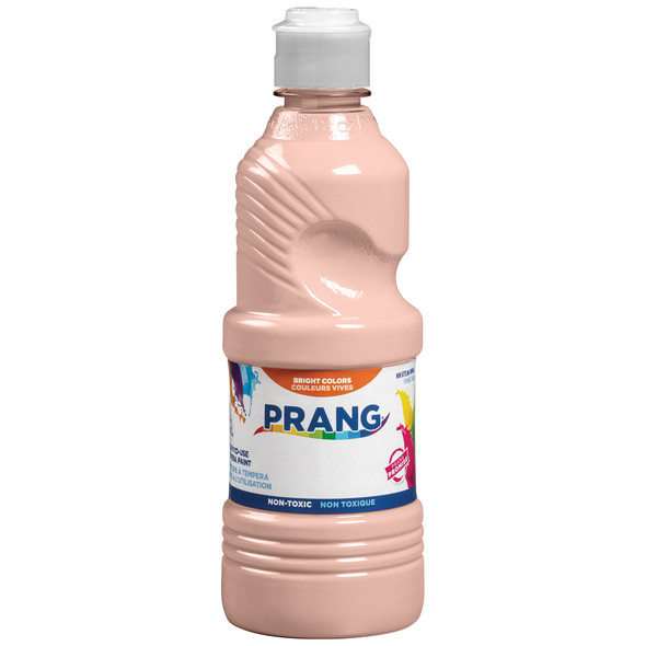 Ready-to-Use Tempera Paint, Peach, 16 oz, Pack of 6