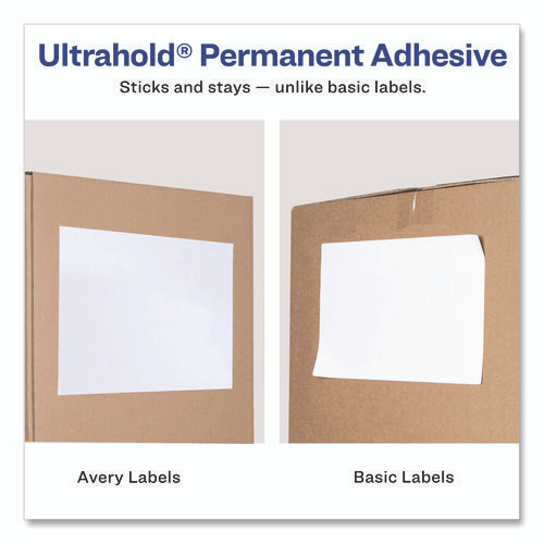 Shipping Labels with TrueBlock Technology, Inkjet Printers, 5.06 x 7.62, White, 25 Sheets/Pack