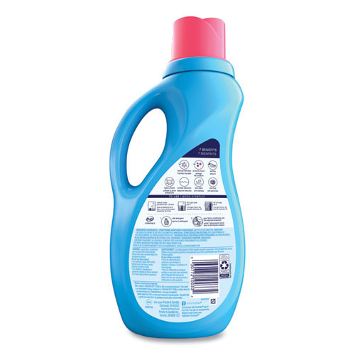 Liquid Fabric Softener, April Fresh, 44 oz Bottle, 6/Carton