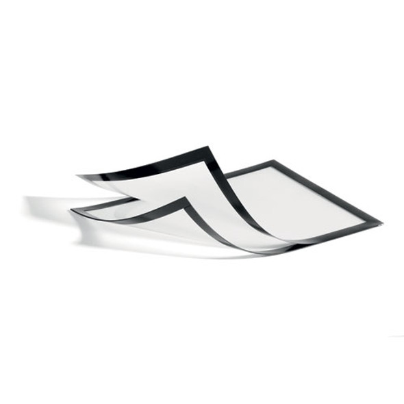 DURAFRAME MAGNETIC Sign Holder Frame, 13.39 x 17.87, Black Frame, 2/Pack