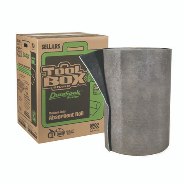 DuraSoak Universal Sorbents Medium Duty Roll Pad, 40 gal, 28.5" x 125 ft