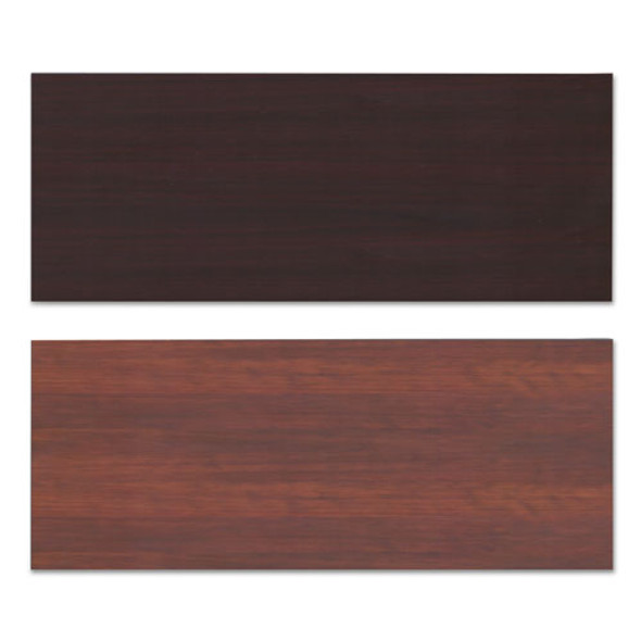 Reversible Laminate Table Top, Rectangular, 59.5w x 23.63,Medium Cherry/Mahogany