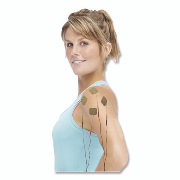 Self-Adhesive Electrodes, 2 x 5 Rectangle, 40/Pack