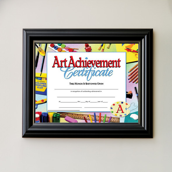 Art Achievement Certificate, 30 Per Pack, 3 Packs Art Achievement Certificate, 30 Per Pack, 3 Packs
