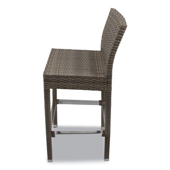 Gama Series Barstools, Supports Up to 300 lb, 31.25" Seat Height, Ivory Seat, Ivory Back, Ivory Base Gama Series Barstools, Supports Up to 300 lb, 31.25" Seat Height, Ivory Seat, Ivory Back, Ivory Base