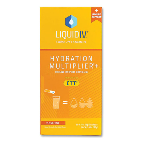 Immune Support, Tangerine, 0.56 oz Packet, 10/Pack