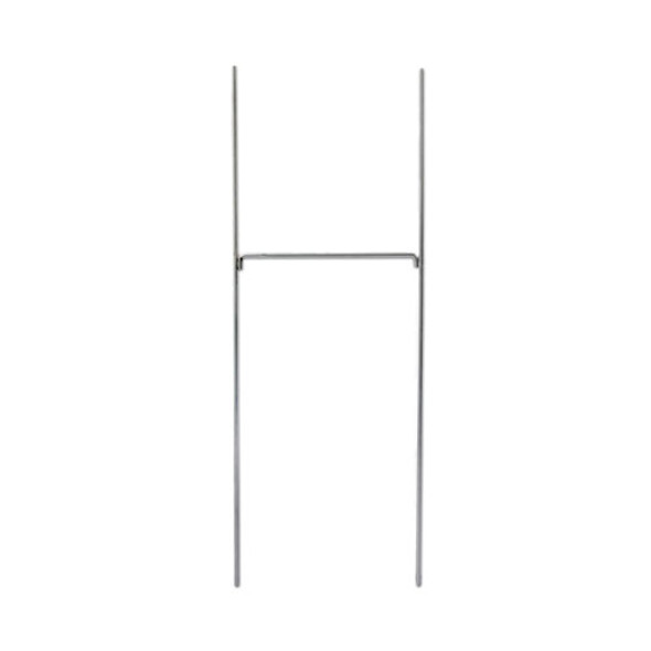 Stake Sign, 6 x 17, Blank White with Printed Red Arrow
