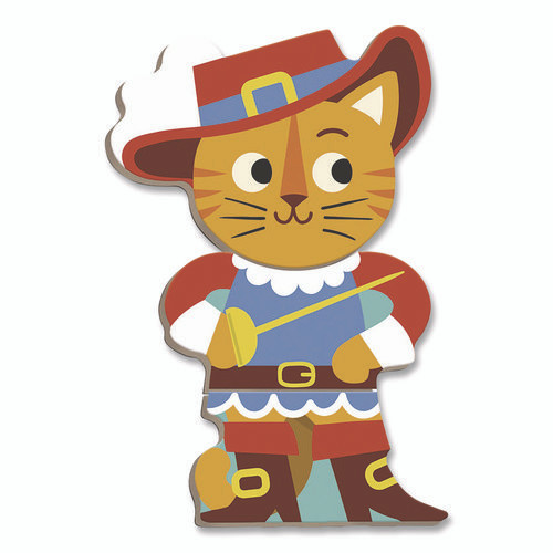 Magneti'books, Fairy Tales, 40 Pieces (10 Cards, 30 Magnetic Shapes), Ages 3 to 8