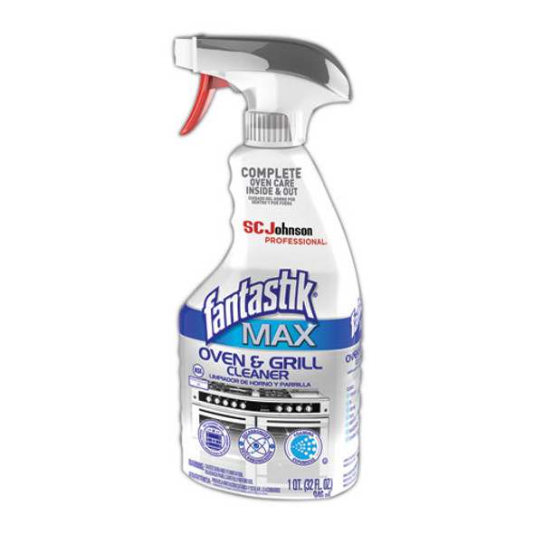 MAX Oven and Grill Cleaner, 32 oz Bottle, 8/Carton