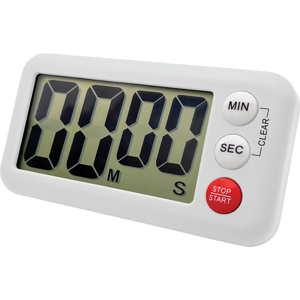 Magnetic Digital Classroom Timer, White, Pack of 2 Magnetic Digital Classroom Timer, White, Pack of 2