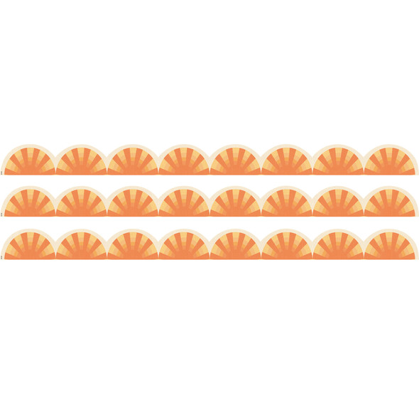 Moving Mountains Road Trip Sunshine Die-Cut Border Trim, 35 Feet Per Pack, 3 Packs