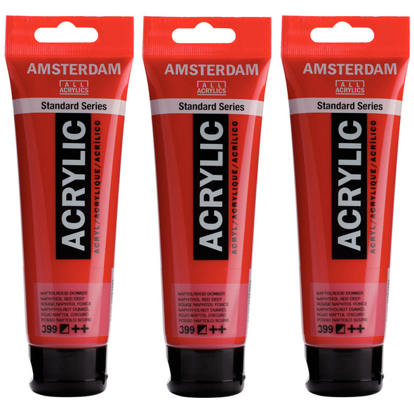 (3 Ea) Acrylic Naphth Red Dp 399 120ml