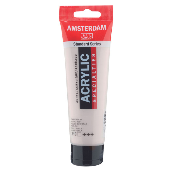 Standard Acrylic Paint, 120ml, Pearl Red 819