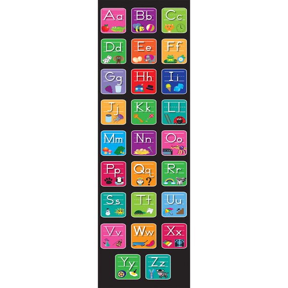 The Original Fun Mat, Sensory Spots, 4" Full English Alphabet Set, 26 Pieces