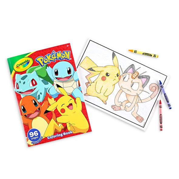 Coloring Book, Pokemon, 96 Pages