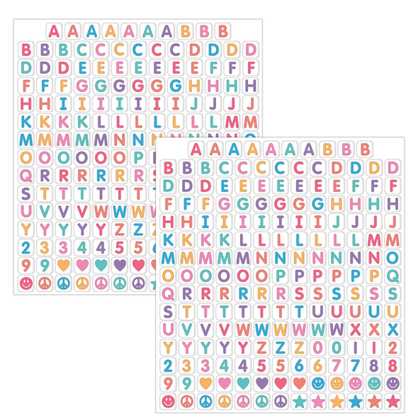 (2 Pk) Letter Beads Bulletin Letter