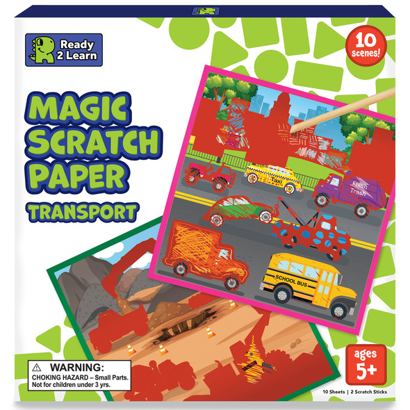 Magic Scratch Paper, Transport