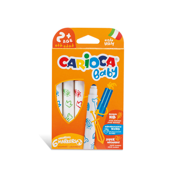 BABY Valorous Washable Marker - 6 Pieces