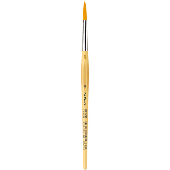 JUNIOR Synthetics Student Brush, Synthetic, Tempera, Round, Series 303, Size 8
