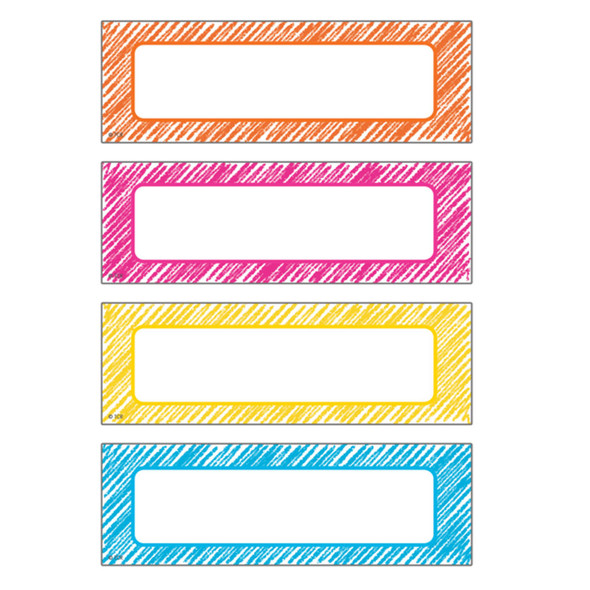Scribble Labels Magnetic Accents, 20 Per Pack, 3 Packs Scribble Labels Magnetic Accents, 20 Per Pack, 3 Packs