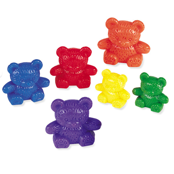 Three Bear Family® Rainbow™ Counters, Set of 96 Three Bear Family® Rainbow™ Counters, Set of 96