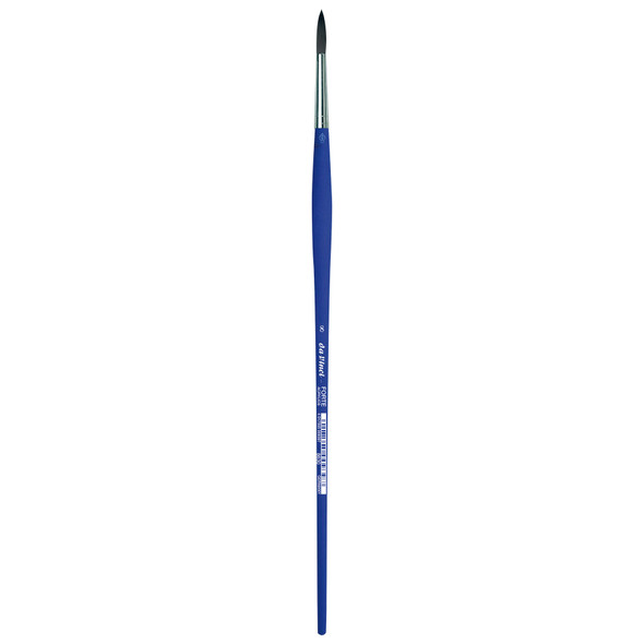 FORTE-Acrylics Student Brush, Synthetic, Acrylic & Oil, Round, Series 8630, Size 8