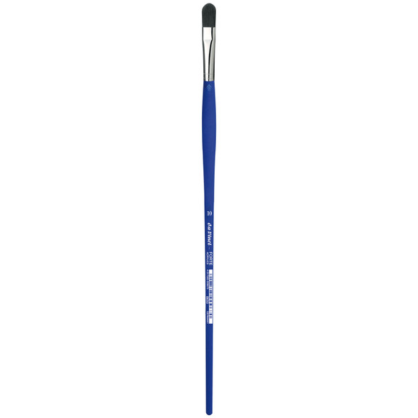 FORTE-Acrylics Student Brush, Synthetic, Acrylic & Oil, Filbert, Series 8650, Size 10