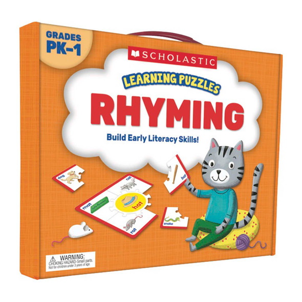 Learning Puzzles: Rhyming, Grades PK-1 Learning Puzzles: Rhyming, Grades PK-1