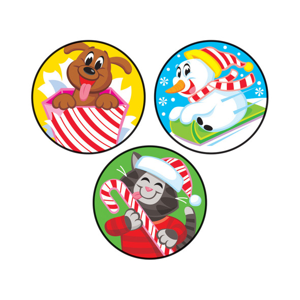 Holiday Pals/Peppermint Stinky Stickers®, 48 Per Pack, 6 Packs Holiday Pals/Peppermint Stinky Stickers®, 48 Per Pack, 6 Packs