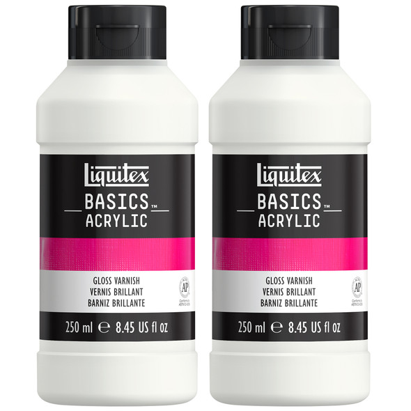 (2 Ea) Basics Gloss Varnish 250ml