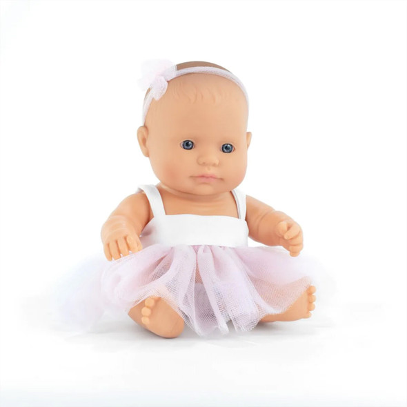 My Friends & Me Baby Doll, Caucasian Girl, 8-1/4" (Bag)