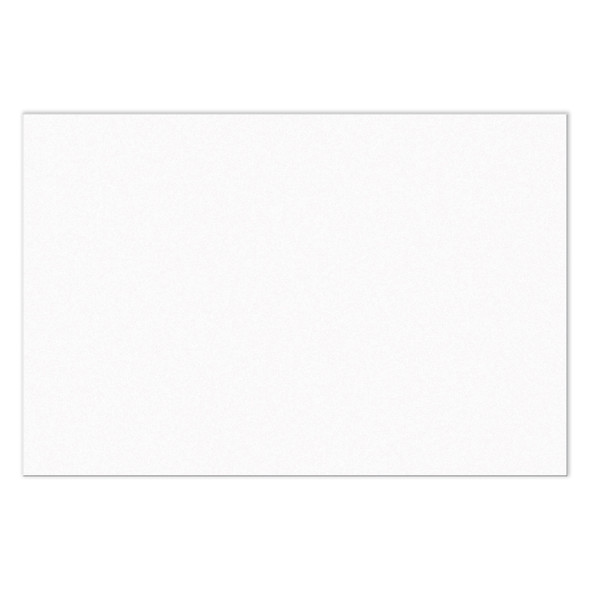 Construction Paper, Medium Weight, Bright White, 12" x 18", 100 Sheets