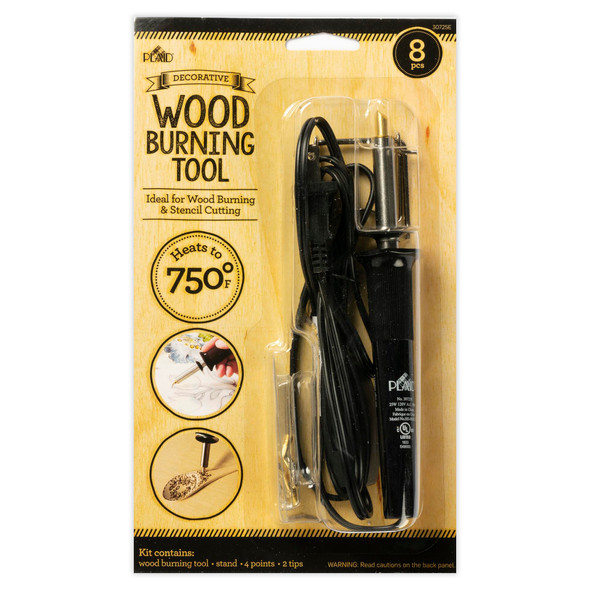 Decorative Wood Burning Tool Set, 8-Piece Set