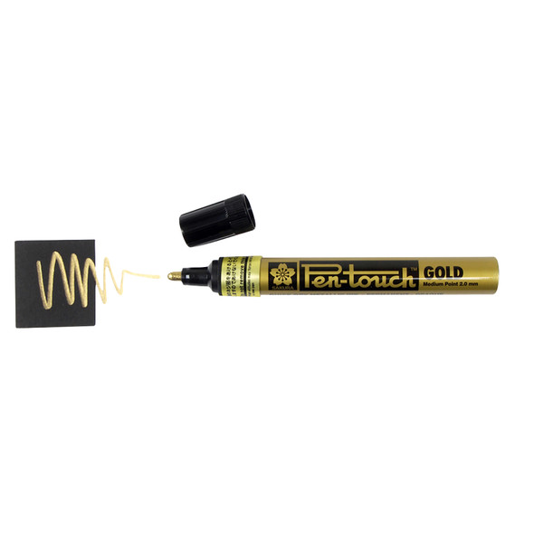 Pen-touch Paint Marker, Med 2.0mm, Gold