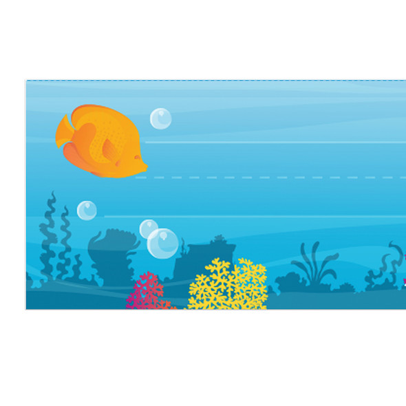 Seas the Day Tented Name Plates, 36 Per Pack, 6 Packs Seas the Day Tented Name Plates, 36 Per Pack, 6 Packs