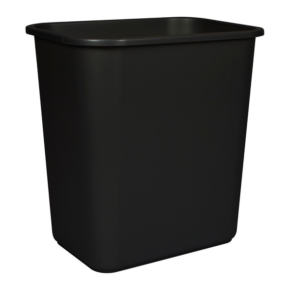 7 Gallon Waste Basket, Black