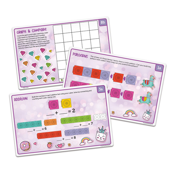 Mathlink® Cubes Kindergarten Math Activity Set: Mathatics! Mathlink® Cubes Kindergarten Math Activity Set: Mathatics!