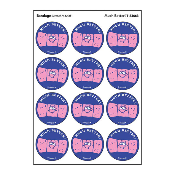 Much Better!/ Bandage Scent Stickers, 24 ct.