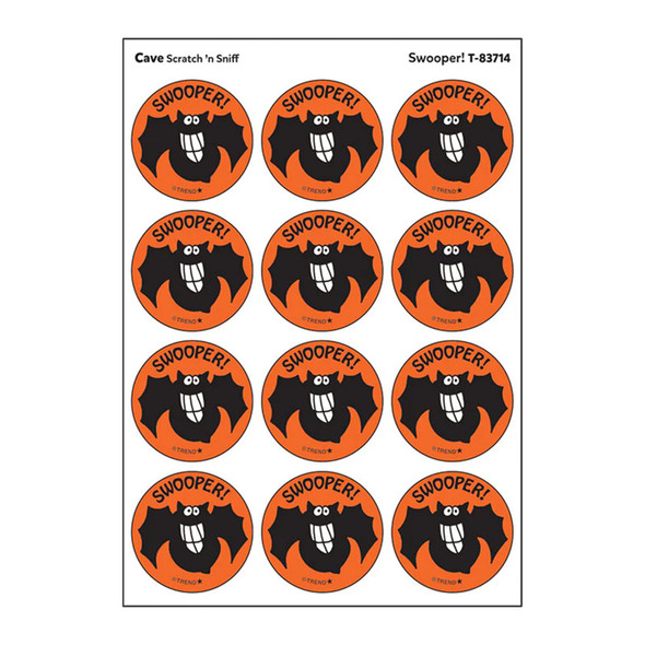 Swooper!/ Cave Scent Stickers, 24 ct.