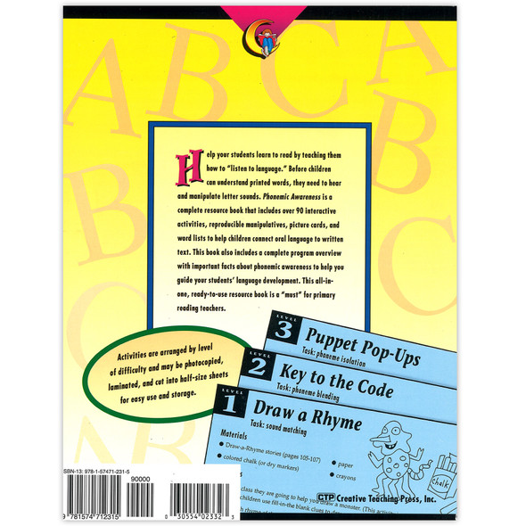 Phonemic Awareness Book
